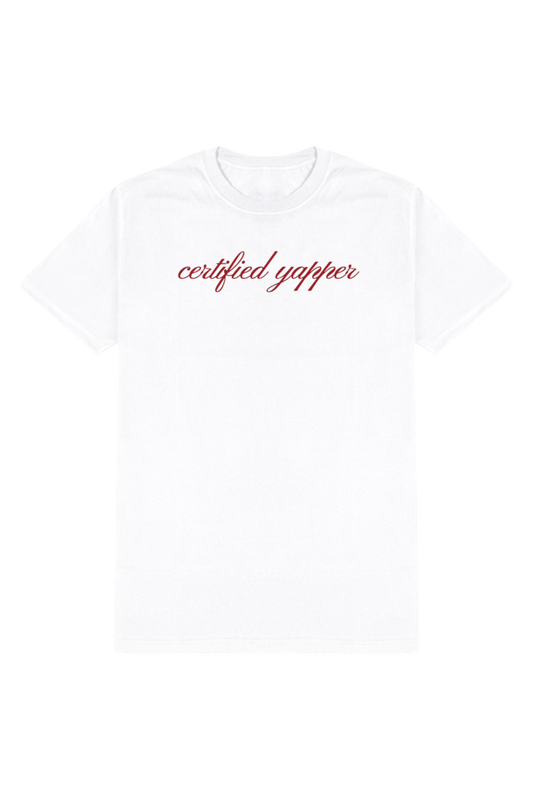 CERTIFIED YAPPER T-SHIRT